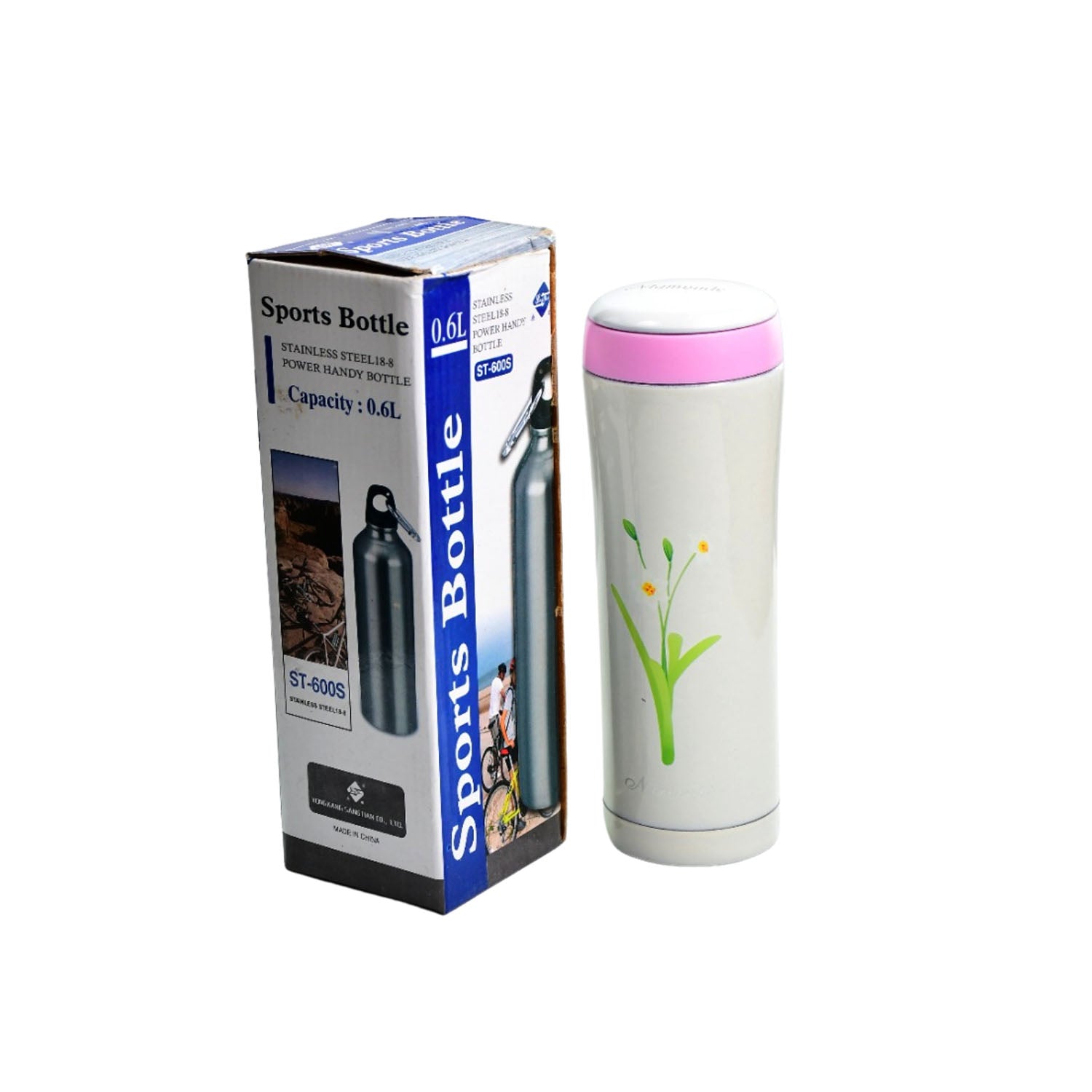 6445 600ML PLAIN PRINT STAINLESS STEEL WATER BOTTLE FOR OFFICE, HOME, GYM, OUTDOOR TRAVEL HOT AND COLD DRINKS. DeoDap 6445 600ML PLAIN PRINT STAINLESS STEEL WATER BOTTLE FOR OFFICE, HOME, GYM, OUTDOOR TRAVEL HOT AND COLD DRINKS. DeoDap